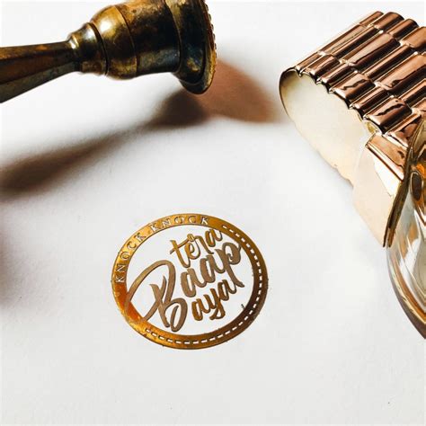Golden Metal Stickers For Branding - WrapCart – WrapCart Skins