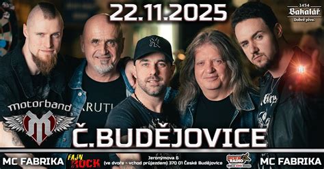 MOTORBAND – DOUTNÍK, WHISKY, HÁRO LIVE 2025, MC Fabrika, Ceske ...