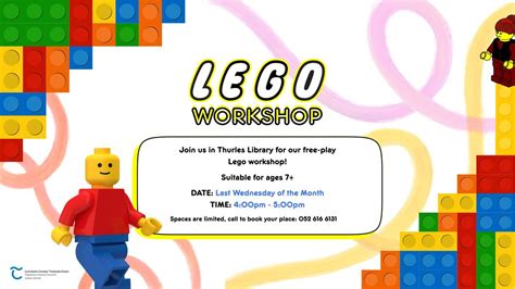 LEGO Workshop at Thurles Library, The Source Library, Clonmel | AllEvents