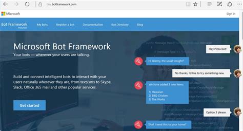 Image result for Programming the Microsoft Bot Framework