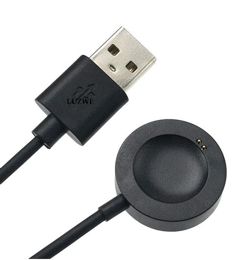 LUZWE Replacement Smart Watch Charging Cable, Watch Holder Magnetic 24k ...