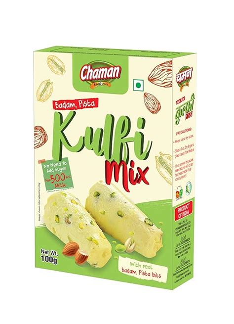 Chaman Cardamom Instant Kulfi Powder Mix 100G Ready to Cook : Amazon.in ...