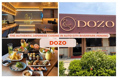 Dozo: The Authentic Japanese Cuisine in Auto-City Riverpark Penang ...