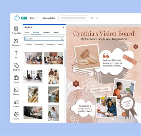 Image result for Vision Board Creator