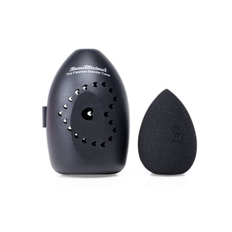 Black Teardrop Blender with Travel Case - Flawless Blender – Beautilicious