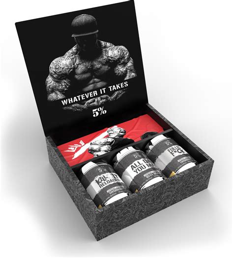 Rich Piana 5% Nutrition Legendary Kit: Blackout Edition