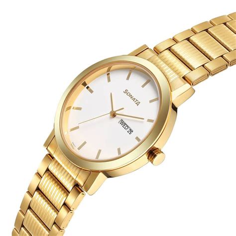 Buy Online Sonata Utsav Quartz Analog with Day and Date White Dial ...