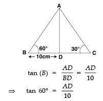 Class 10 Maths Chapter 8 Question Answers - Introduction to Trigonometry