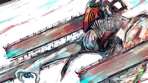 Denji Wallpaper 4k Amoled Chainsaw Man Black Dark 8876 Wallpaperamoled ...