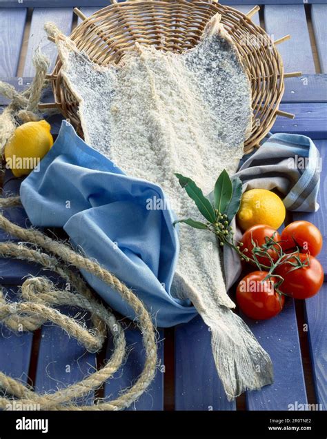 Dried salted cod Stock Photo - Alamy