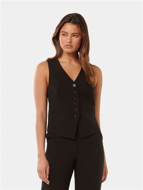 Buy Black Dana Waistcoat Online