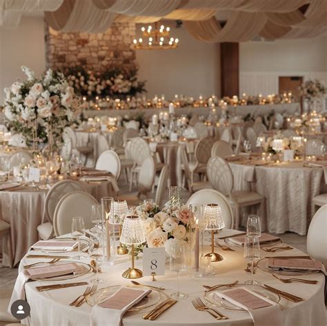 Pin by bella rose on i do | Wedding decor elegant, Beige wedding theme ...