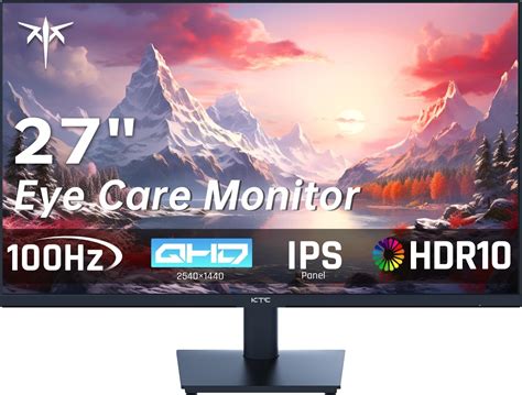 Amazon.com: ViewSonic VS2725-2K 27 Inch QHD 1440p Monitor with 100Hz ...