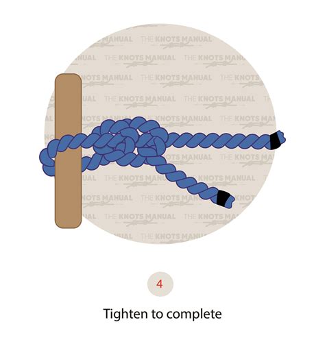 How To Tie Two-Half Hitches