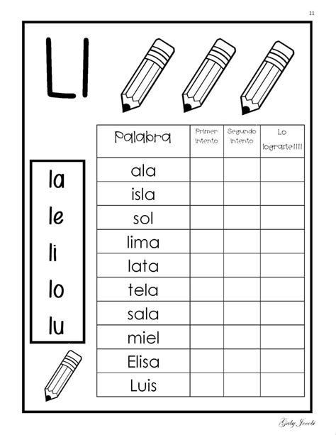 Pin de Vanesaggr🦋 en Letra L | Lecciones de lectura, Actividades de ...