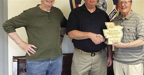 Eric Kier recognized by Sayre Borough for 35 years of service | News ...