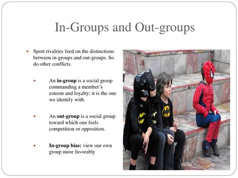 Image result for Out Groups Examples