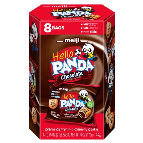 Meiji Hello Panda Chocolate 8pk 0.75 oz Multipack – Meiji America
