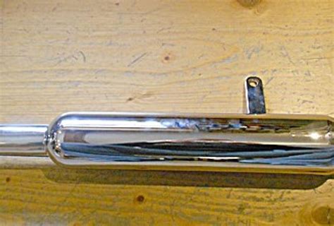 Ariel Silencer V.H. Over Stub swing. arm 500 cc 1954- 1 3/4" | BRITISH ...