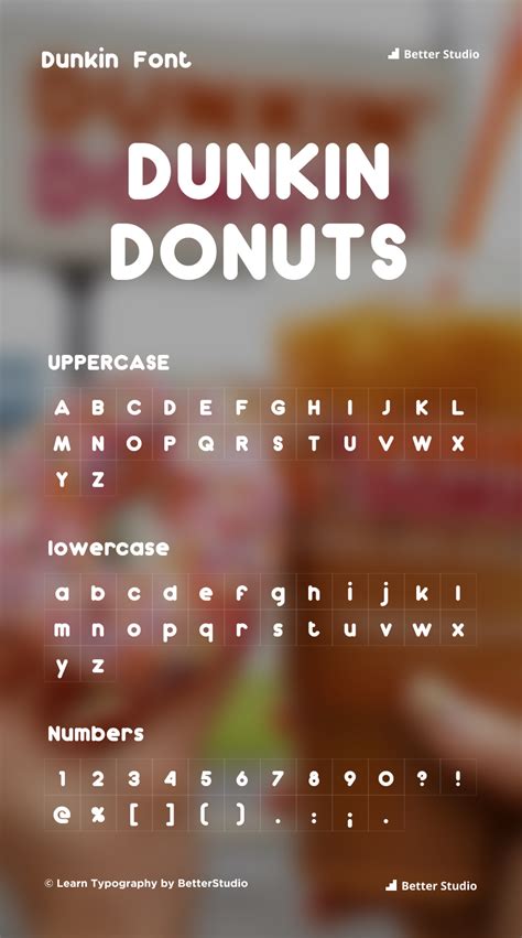 What Font Does Dunkin Donuts Use at Cheryl Franklin blog