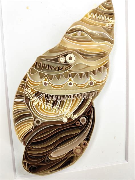 Quilling Sea Shell Tutorial 的图像结果
