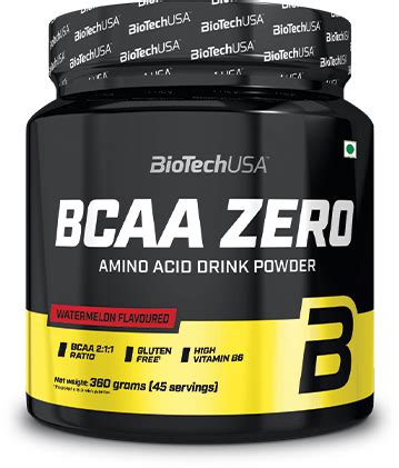 BioTechUSA BCAA Zero (Watermelon) 360 g, 45 Servings – Gymline Plus