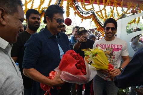 వెంకీ మామతో కలిసి ‘డుకాటి బ్రాండ్’ మోటార్ సైకిల్స్‌ షోరూమ్ ప్రారంభించిన ...
