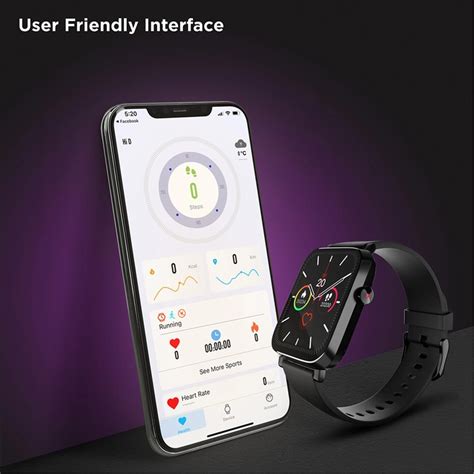 SYSKA Pluto SW250 Smart Watch Premium Metal Body, 1.69" Display, 200 ...