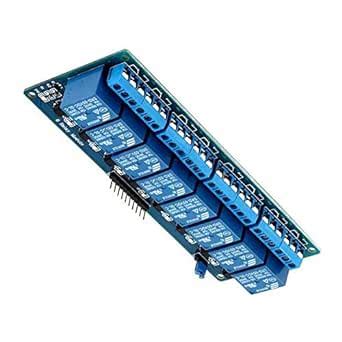 WHIZZO 5V 8 Channel Relay Board Module Optocoupler LED for Arduino PiC ...