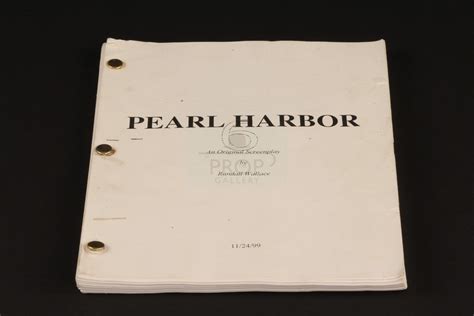 The Prop Gallery | Production used script