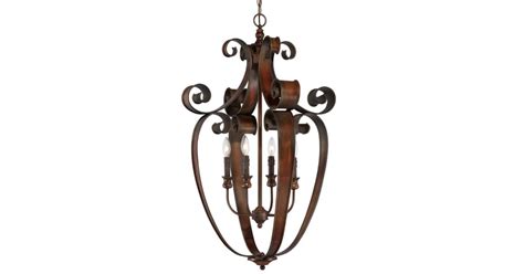 Craftmade 28034-SPZ Seville 4 Light 24" Wide Urn Shaped Indoor Pendant ...