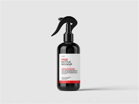 Mockup de frasco de spray grátis - Criativo.Design
