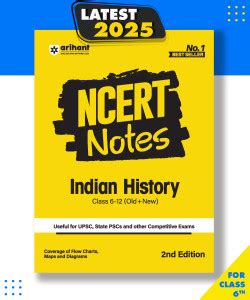 Arihant NCERT Notes Indian History for Class 6-12 (Old + New) | UPSC ...