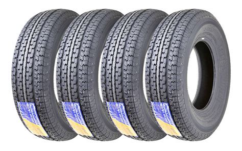 FREE COUNTRY Premium Radial Trailer Tires ST225/75R15 10 Ply Load Range ...
