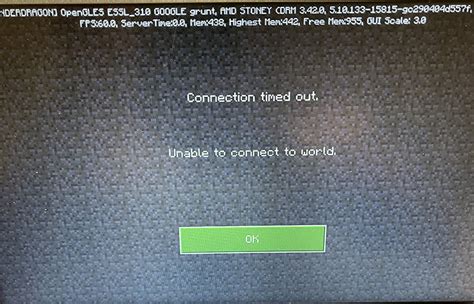 Connection Timed Out Minecraft 的图像结果