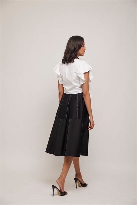 Crop Flare Mini Top – Escape By Aishwarya