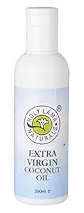 Holy Lama Naturals Extra Virgin Coconut Oil, 200 ml : Amazon.in ...