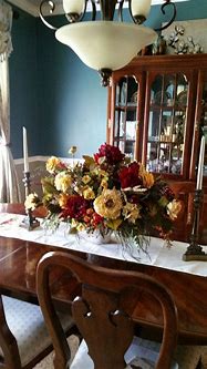 Image result for Dining Room Table Flower Centerpieces