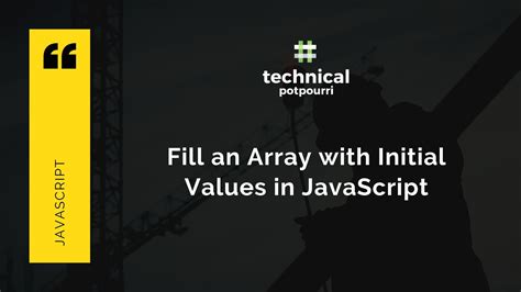 Image result for JavaScript Fill in Array