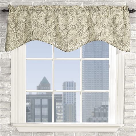 Buy Stylemaster Home Products Twill and Birch Lola Lined Scalloped ...