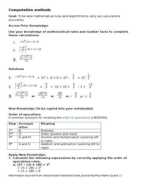 Image result for Computation Method