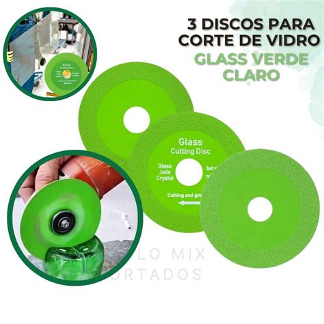 Kit With 3 Discs For Cutting Glass, Floor, Mirror, Ceramic, Porcelain ...