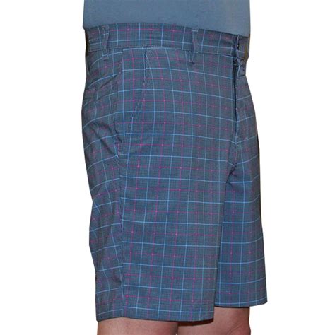 Jack Nicklaus Men's Classic Plaid Flat Front Golf Shorts - GolfEtail.com