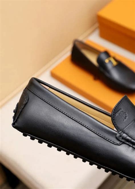 TODS || Timeless Gommino T Logo Black/Grey Loafers – FASHION MYST