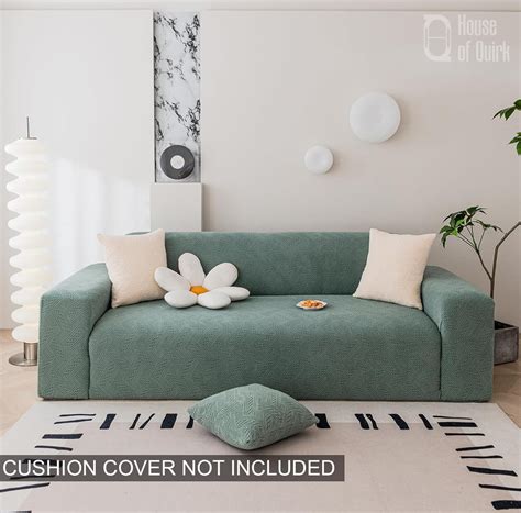Universal Jacquard Fabric Sofa Cover- Green – House of quirk
