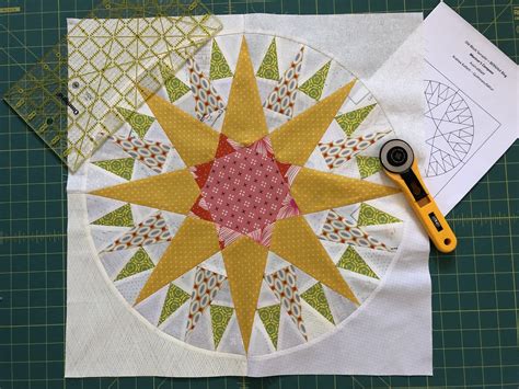 Image result for Compass Quilt Pattern