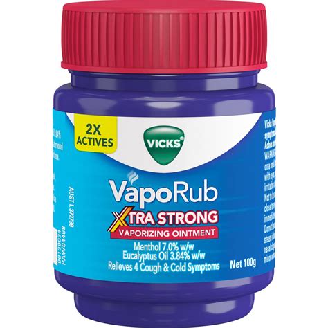 Does Vicks Vapor Rub Help Dry Cough at Steven Eversole blog