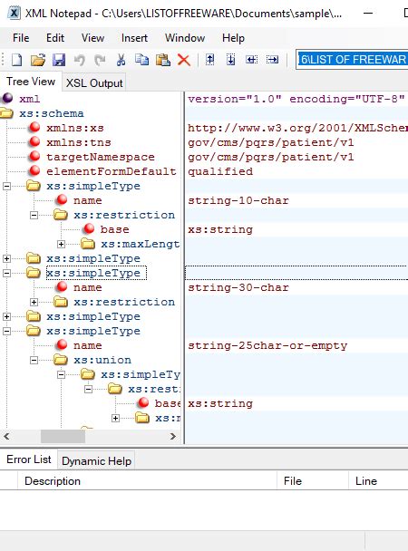 XSD File Viewer 的图像结果