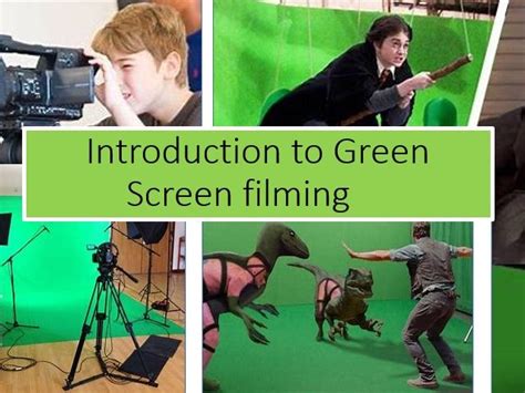 Filming Using a Green Screen Tips 的图像结果