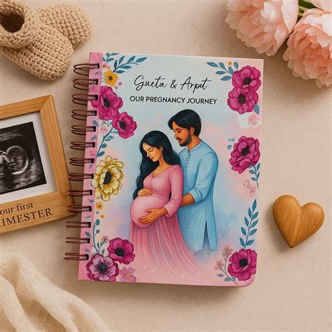 Best Pregnancy Journal Online | Personalized with your name – Bop Canvases